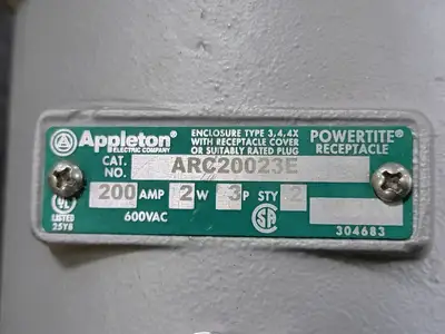 USED APPLETON ARC20023E