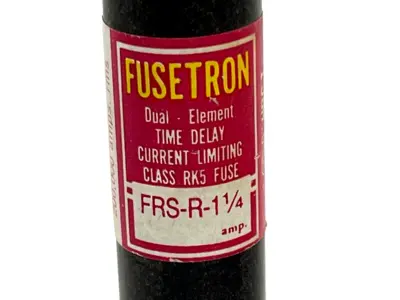 FRS-R-1-1/4 | Bussmann  Dual-Element Time Delay Fuse  1-1/4A 600V LOT OF 3 - New Other