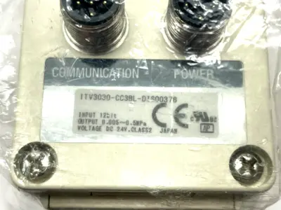New | in-Stock SMC ITV3030-CC3BL Air Pressure Regulators Michigan US | Maverick Industrial Sales #1455709