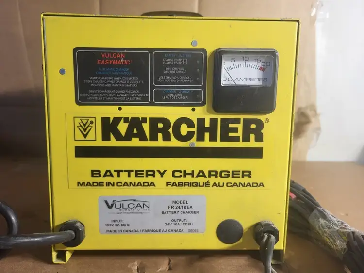 Used VULCAN FR 24/10EA Battery Chargers British Columbia CA | Lenmark #477566