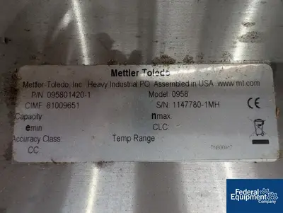 NEW Littleford 212 Cu Ft Littleford Mixer Dryer, Model VT 6000 D, S/S, Vac., JKT.