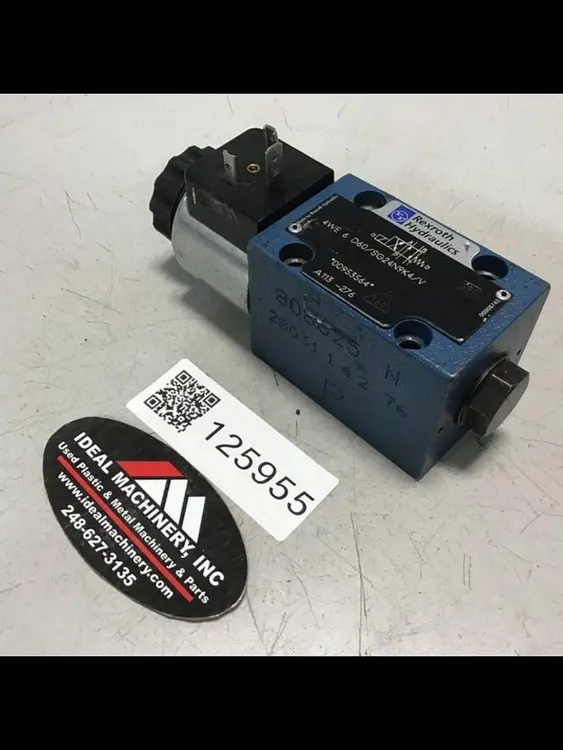 Used REXROTH 4WE6D60/SG24N9K4V Valves/Fittings Michigan US | Ideal Machinery #603362