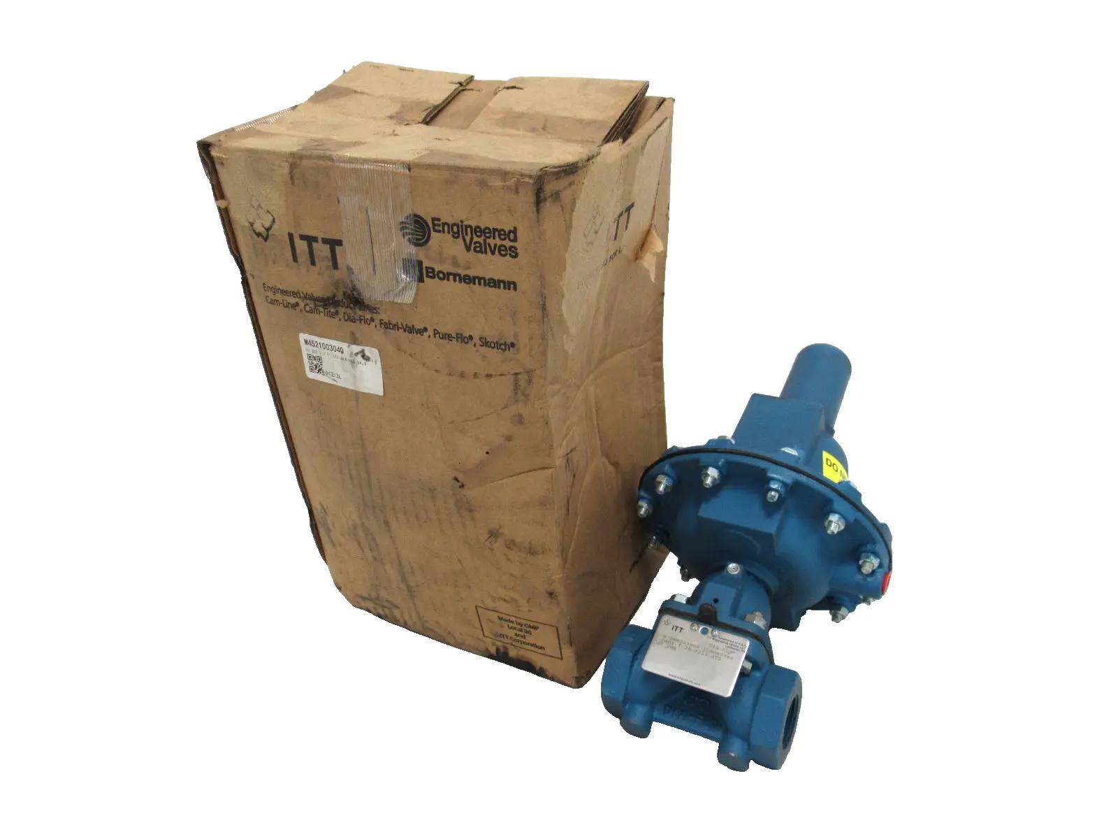 NEW ITT INDUSTRIES 1-2401-T-34-3213-ATS DIA-FLO VALVE 1" NO. 12 AIR MOTOR