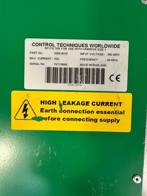 Leroy Somer FLT-3010 4200-0010 RFI Filter for Unidrive 380-480V (6.5.3)