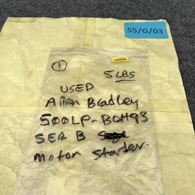 Used Allen Bradley 500LP-BOH93 Miscellaneous MRO California US | Davliegogo LLC #1709918