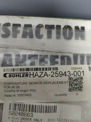 New | in-Stock BUHLER HAZA-25943-001 Sensors | Surplus Asset Holdings #1206579