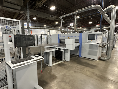 Homag CNC Angular Saw System w/ Automatic Loading & Unloading