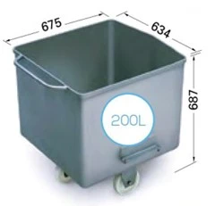USED Roser 5124 STAINLESS STEEL 400 LBS. BUGGY