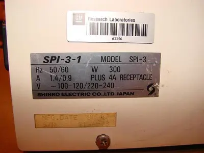 USED SHINKO ELECTRIC SP1-3