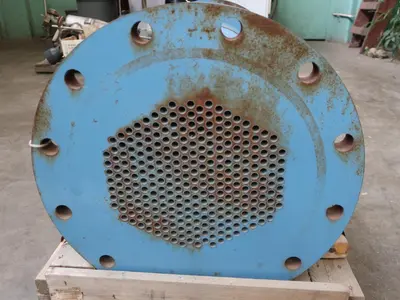 SPC8306  Heat Exchanger 93.2 sq.ft. Ipac 2000 Inc. shell and tube heat exchanger, 200 psi shell, 200 psi internal, 304 SS
