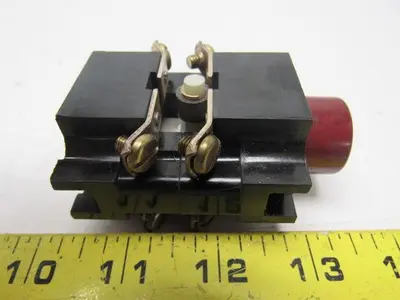 HPC Homewood Products Corp. 1083261 Red Pushbutton Unit N.O./N.C. Lot of 2