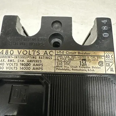 Used ITE ET15 Miscellaneous Equipment (Electrical & Power) Ohio US | Surplus Asset Holdings #1244017