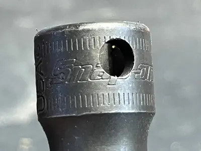 Snap-On SIMFM9A, 3/8" Drive, 9mm. Impact Socket, 2.1" Deep, 6 Point.