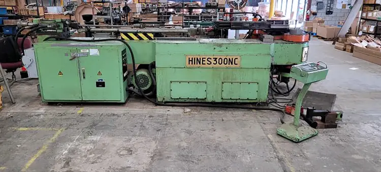 Used 2000 HINES 300NC Pipe, Tube & Bar Benders Illinois US | Machinery Marketing International #378952