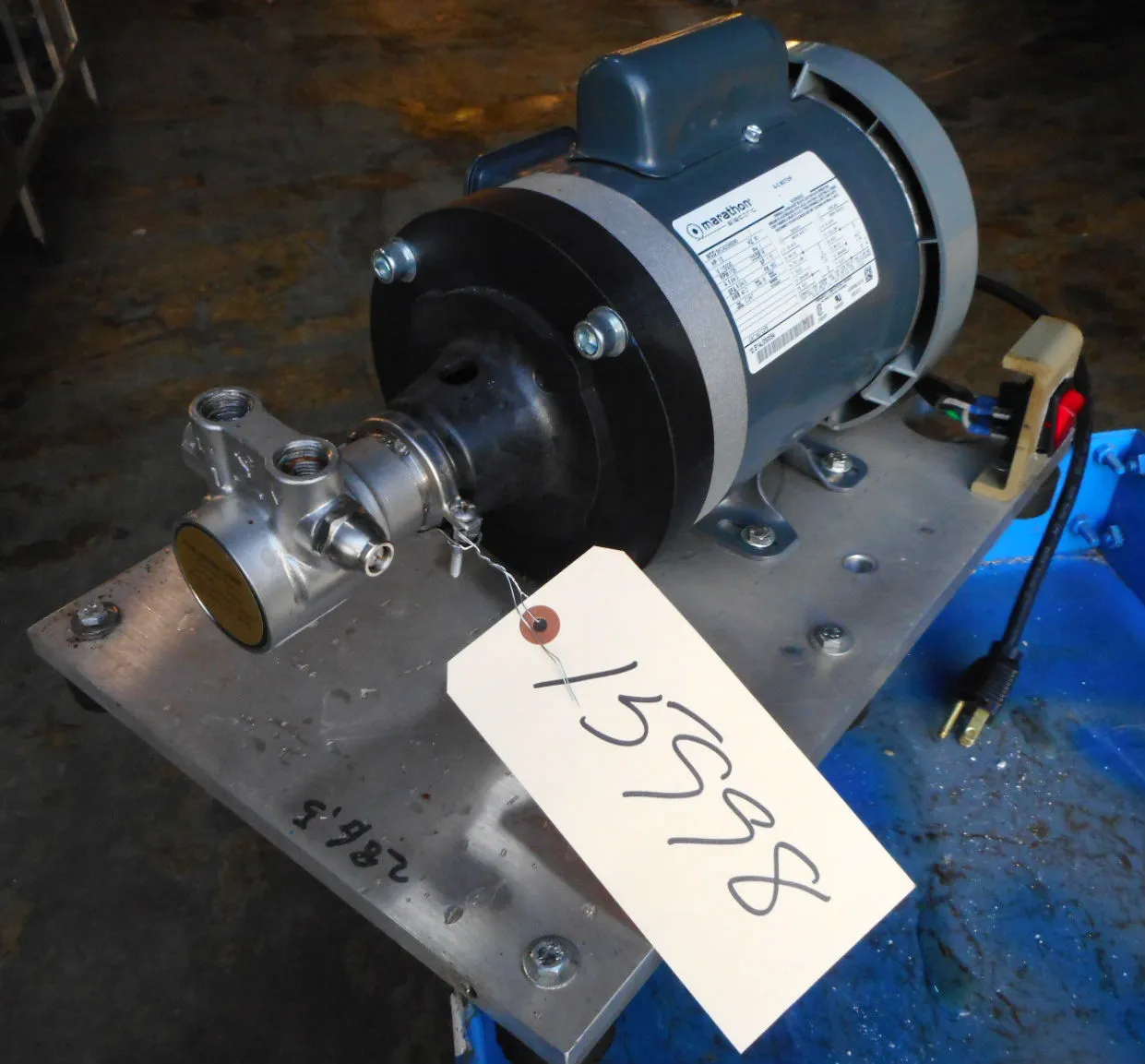 USED BERNS CORP FLUID O TECH PA 411