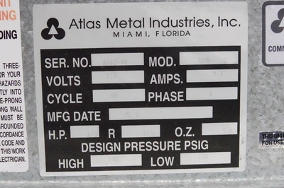 ATLAS METAL DROP IN REFRIGETATED SELF-CONTAINED COLD PAN MODEL WCM-2 (MINOR DENTS ON THE LIP)