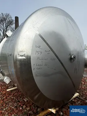 USED ICCNW 6800 Gal ICCNW Mix Tank, 304 S/S, 5 HP