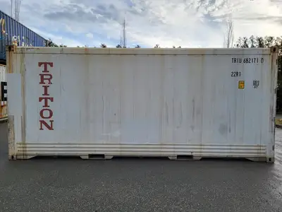 20 ft Working Refrigerated Shipping Container - TRIU6821710
