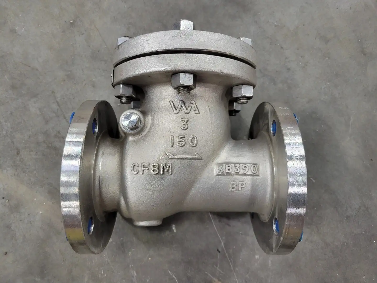 3", Class 150, Check Valve, B16.34
