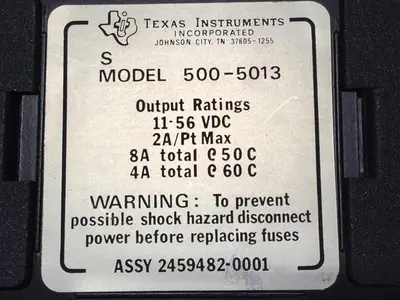 USED TEXAS INSTRUMENTS 500-5013