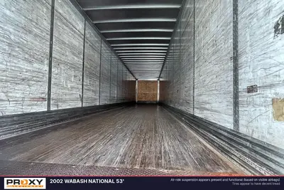Used 2002 WABASH NATIONAL 53' Box Trailers Indiana US | Proxy Equipment #1385075