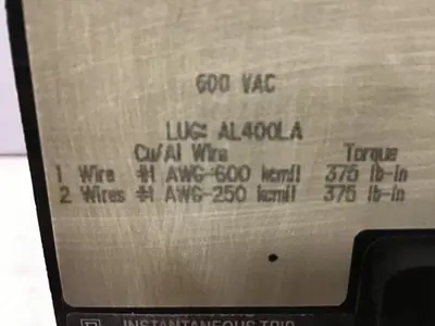 USED SQUARE D LAL3640035M