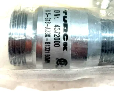 NEW TURCK BI5-G18-AZ3X-B1331 50MM SENSOR 4372000 BI5G18AZ3XB1331 T4372000