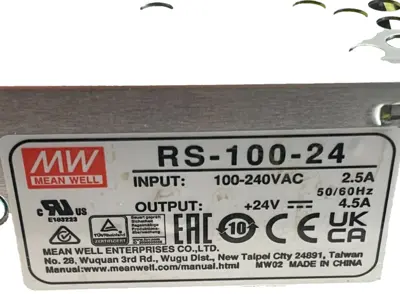 NEW MEANWELL RS-100-24 AC/DC POWER SUPPLY RSD10024