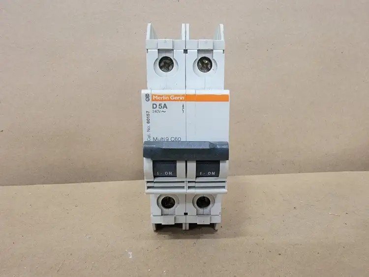 Used MERLIN GERIN MULTI 9 C60 D5A 2P Switchgears British Columbia CA | Lenmark #238964