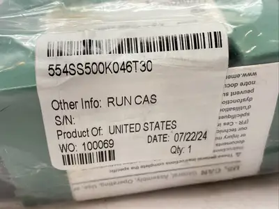 554SS500K046T30 | Numatics  Solenoid Valve 5 Ported 4 Way 3 Position - New