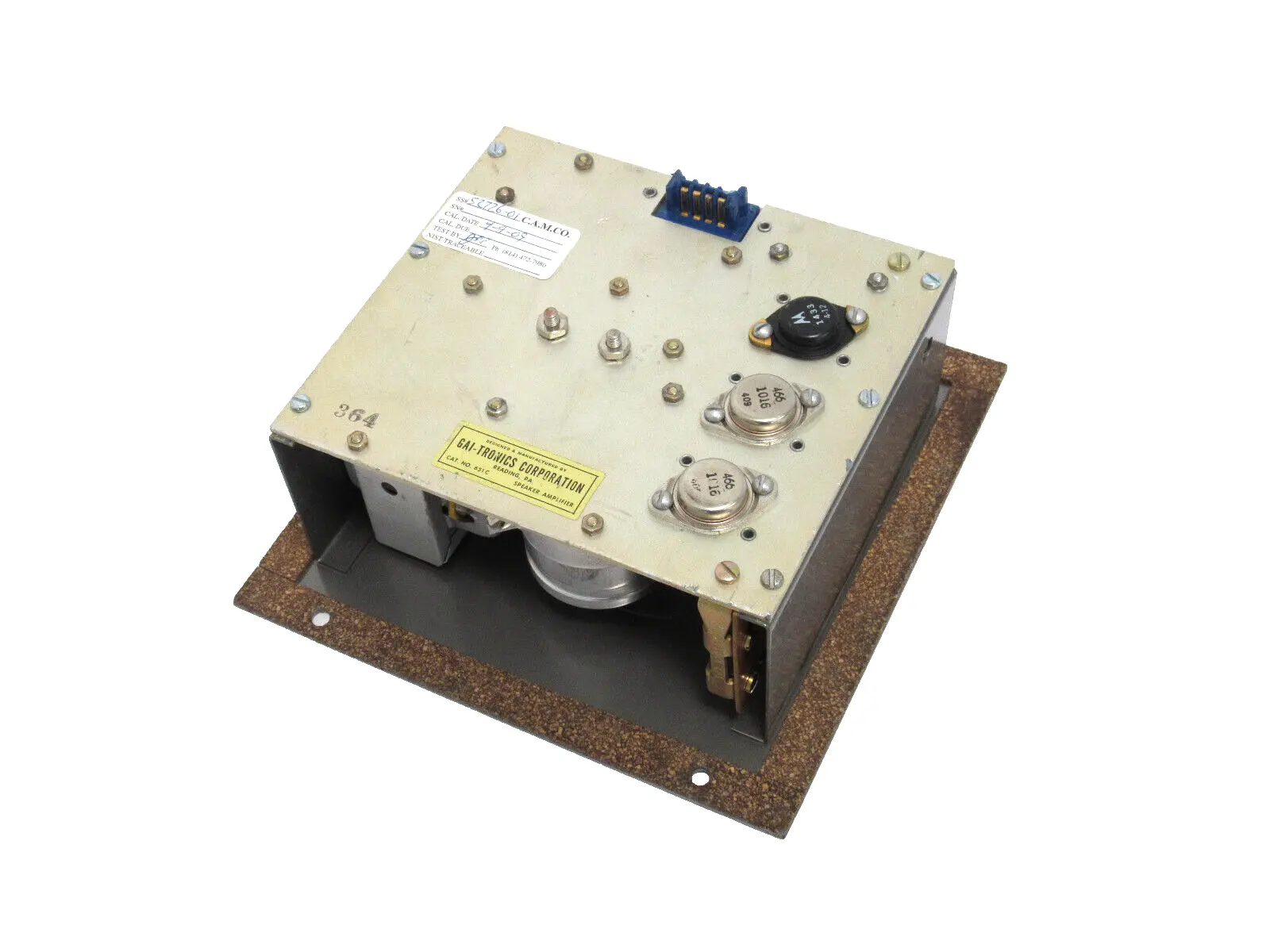 NEW GAI TRONICS 651C SPEAKER AMPLIFIER