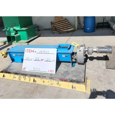 Used Orthman 9" dia. X 5' long Screw Conveyor Feeder