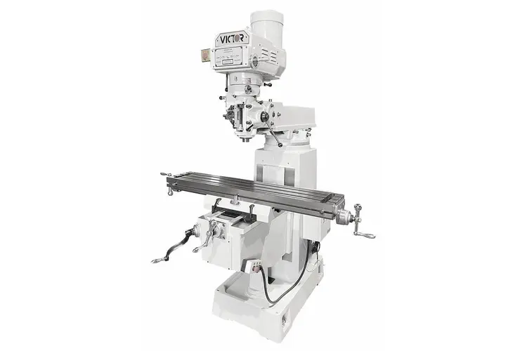 New | in-Stock VICTOR MACHINES JF-3VS Vertical Mills | DC Brewer Machinery #919419