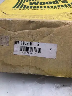 TB Wood’s 5V 1095E Belt Pulley 10.9″ OD, 3-1/2″ ID -NIB