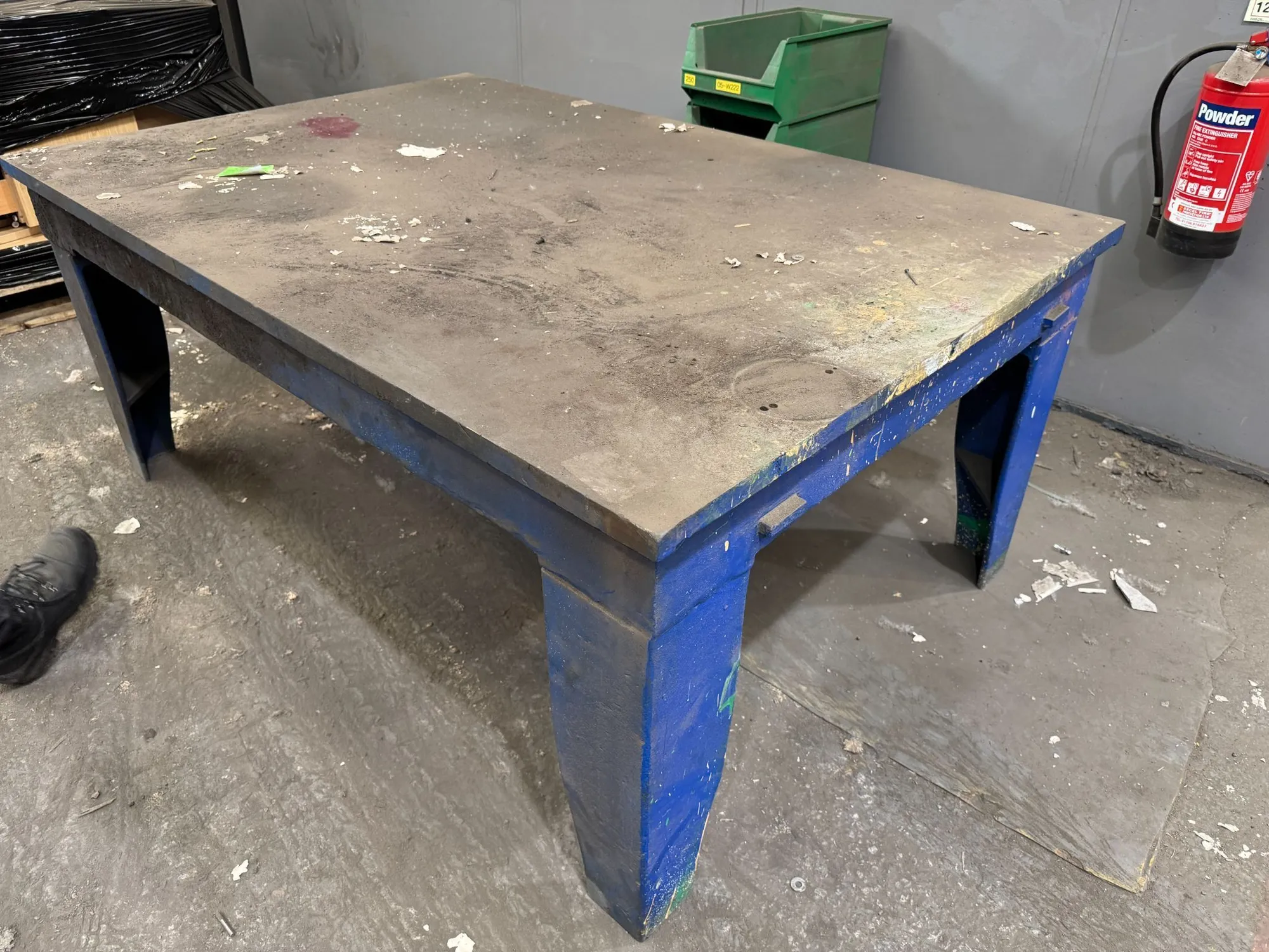 USED Surface Table Cast Iron 6ft x 4ft