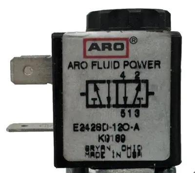 NEW ARO E2428D-120-A CONTROL VALVE 116 218-33 120VAC 50/60HZ 8.5/6.9VA