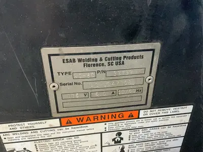 Used ESAB WC8C Welding Machinery (Other) Ohio US | HGR 24 #1424538