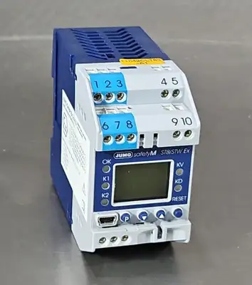 Jumo GmbH Safety M STB/STW Ex. Type:701155/8-01-0253 Safety Temp Limiter. 4E-22