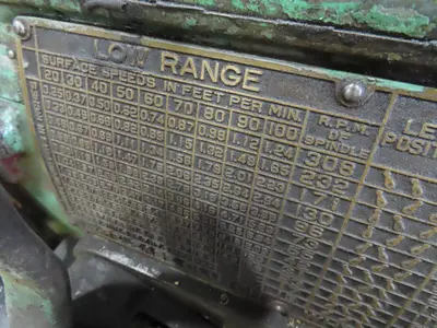 1950 AXELSON 20W Manual Lathes | MD Equipment Services LLC (17)