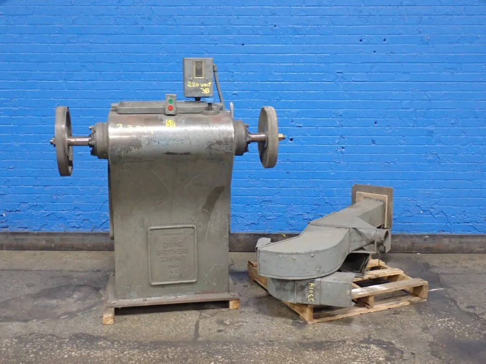 Used DIVINE BROTHERS COMPANY VCS5 Polishing Machinery including Buffers Ohio US | HGR 24 #1134555