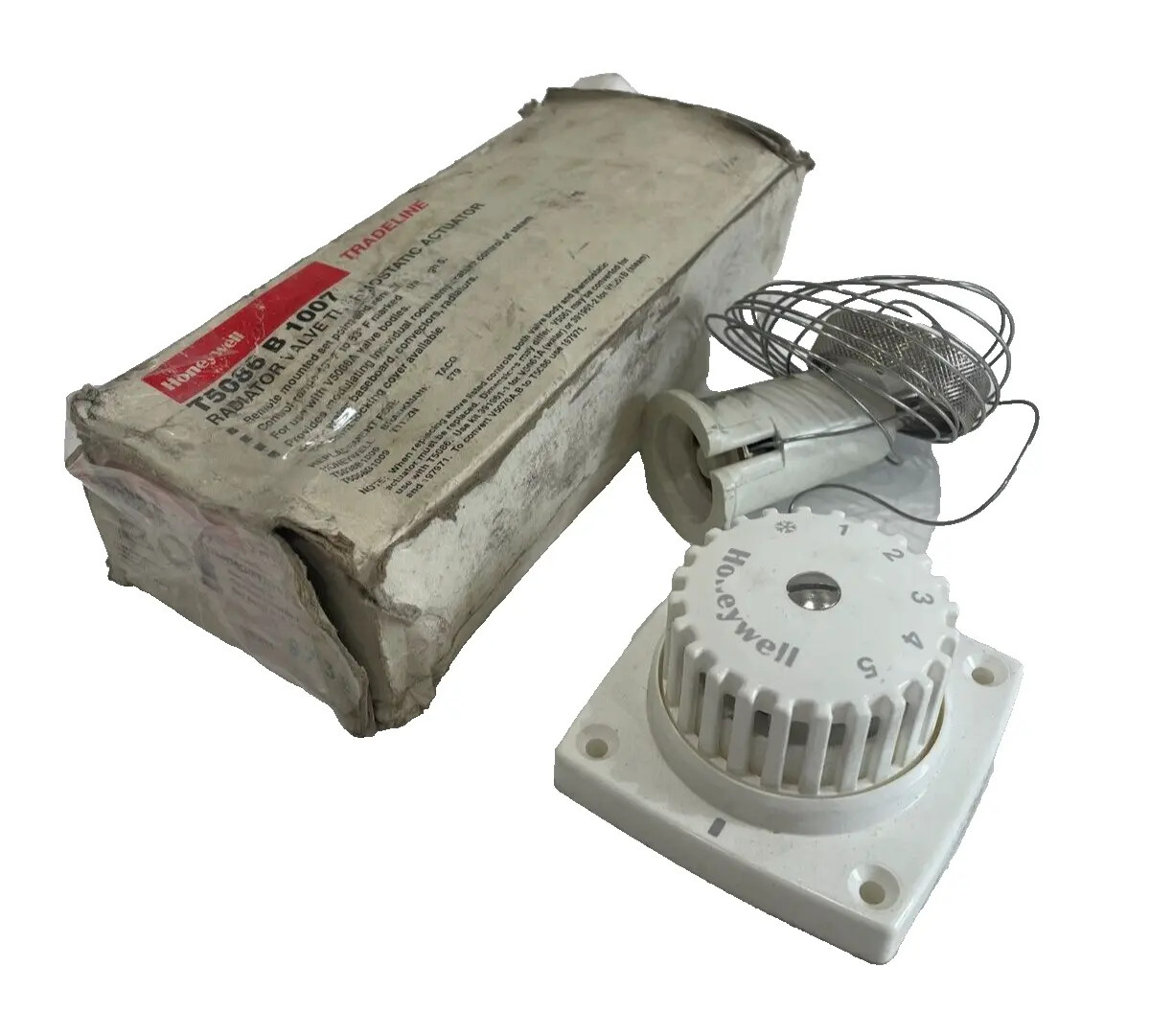 USED HONEYWELL T5086 B 1007 RADIATOR VALVE THERMOSTATIC ACTUATOR T5086B1007