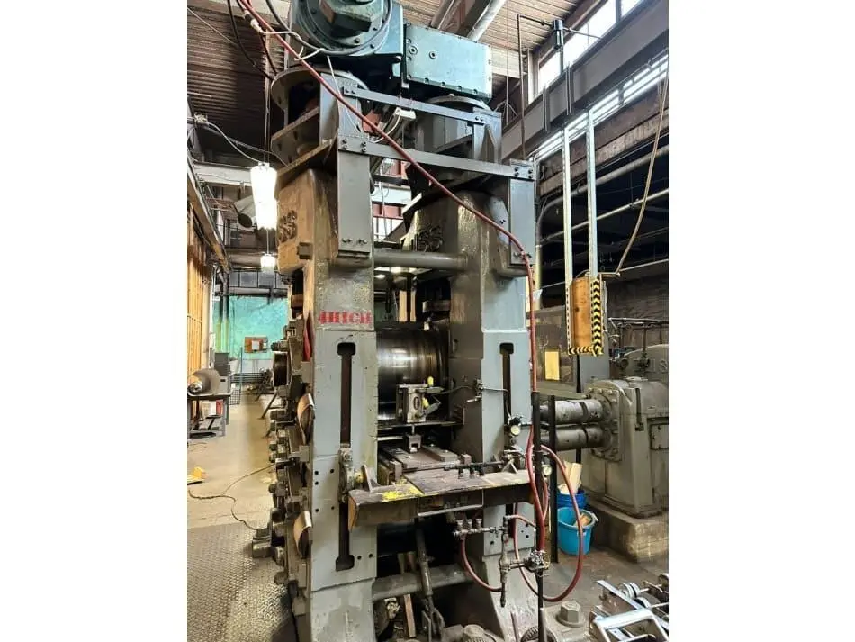 20" WIDE x 22" x 4-HI BLISS 100 HP POWERED ROLLING MILL: YOBRO #23828