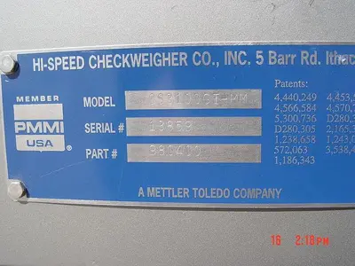USED 1997 METTLER TOLEDO CS3900GI-MM