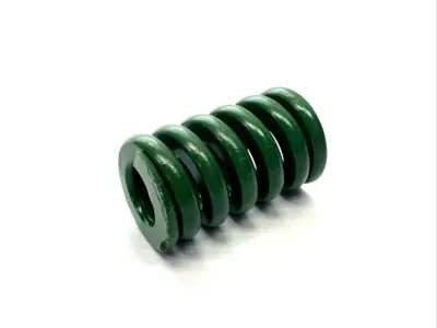 9595K14 | Green Chrome-Silicon Steel Die Spring For 1-1/4" Hole Dia. 2" Long 4-PK - New Other