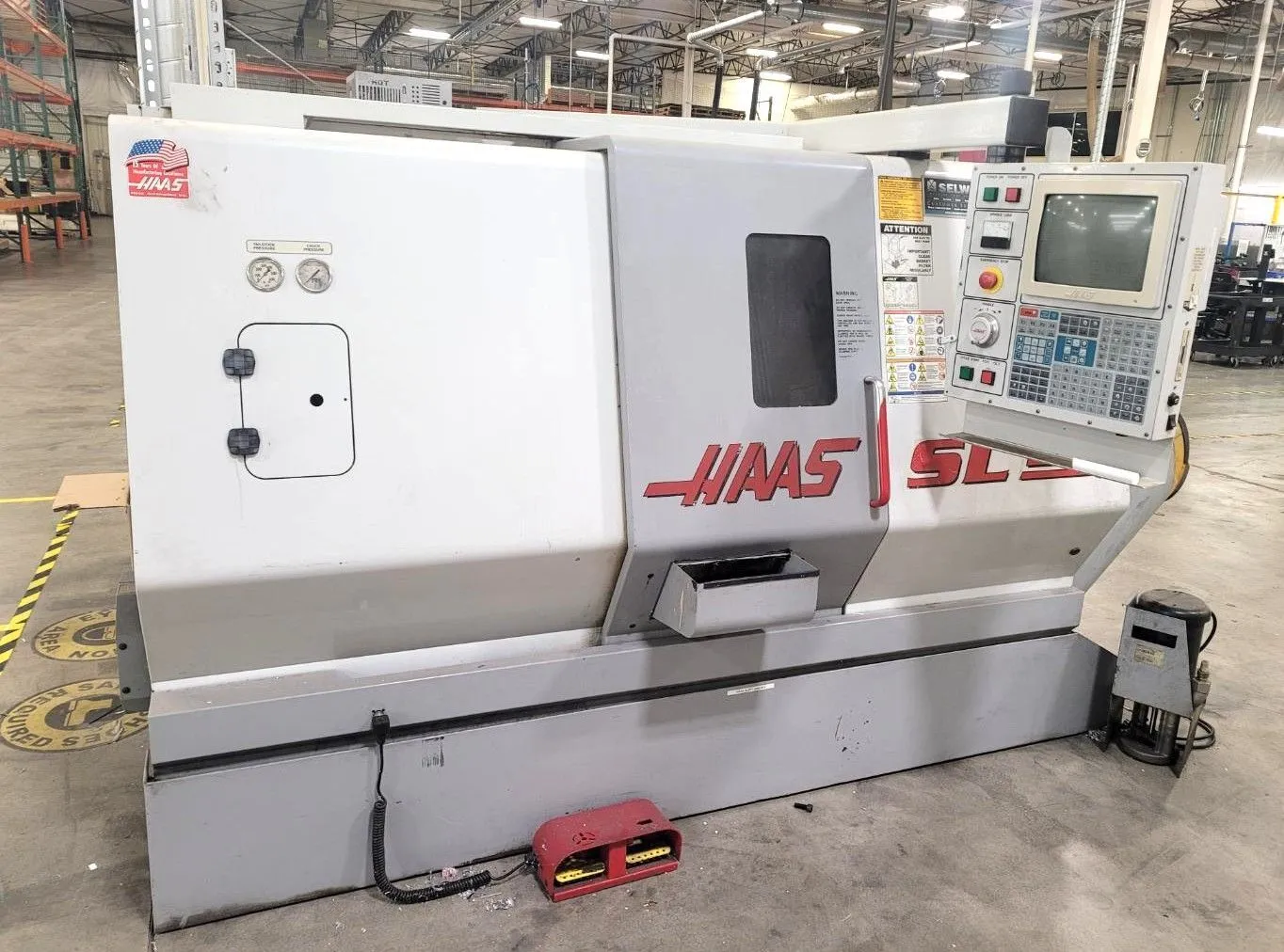 HAAS SL-20T CNC 2-AXIS LATHE, NEW 1999 NICE MACHINE