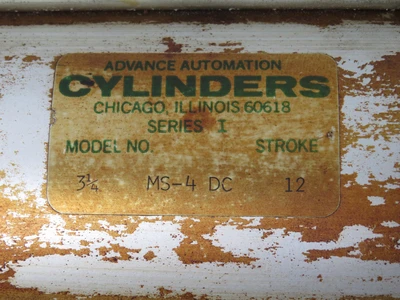 Used ADVANCE AUTOMATION _UNKNOWN_ Pneumatic Cylinders | OCO Industrial #1590434