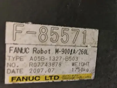 Used 2007 FANUC M900IA/260L Robots Michigan US | Aucto #1333566
