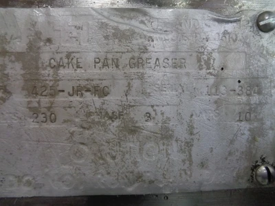 Used MALLET 425-JR-FC Bakery Tray Cleaners California US | BakeryEquipment.com #1554687