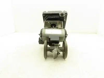Idurco 1/2" Stainless Ball Valve #150 275psi 1/4 Turn Actuator w/Switch