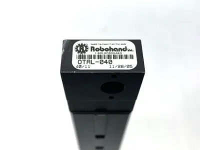 USED DESTACO ROBOHAND PNEUMATIC TELESCOPING LINEAR BASE 13" DAMAGED